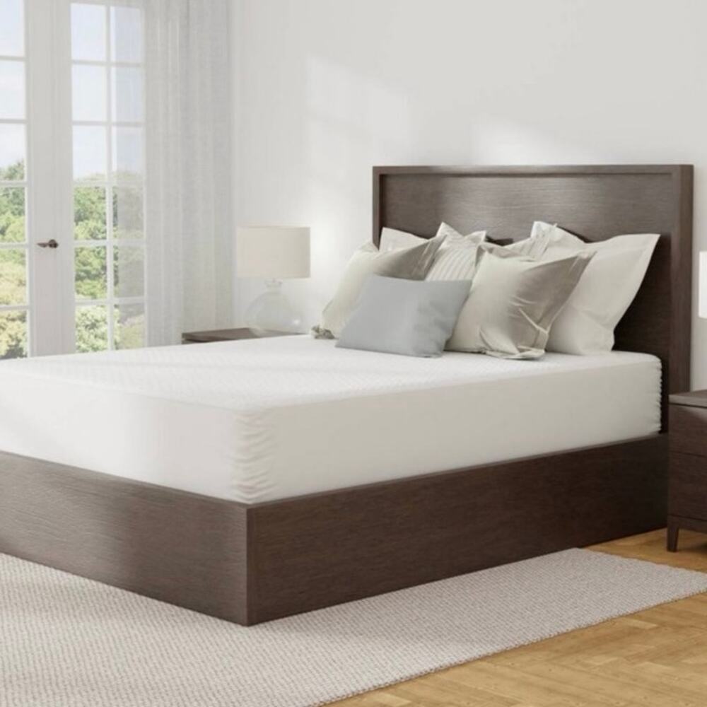 Allerease Full Platinum Plush Waterproof Allergen Bedbug Barrier Protector 14" - Picture 2 of 9